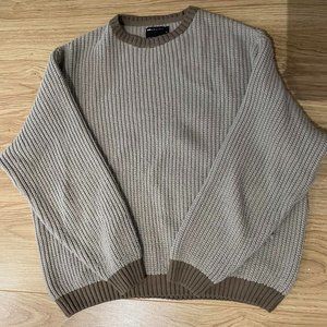 ASOS Design Mens Brown and Cream Sweatshirt